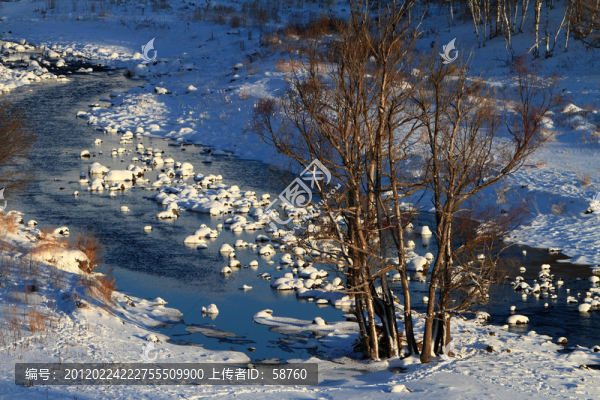 內(nèi)蒙古阿爾山不凍河