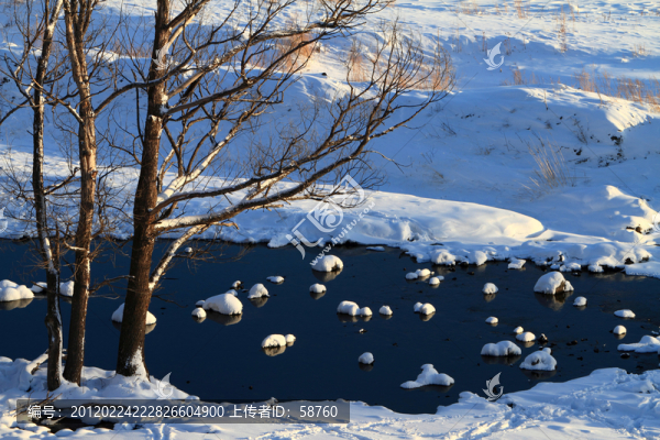 阿爾山國(guó)家森林公園不凍河
