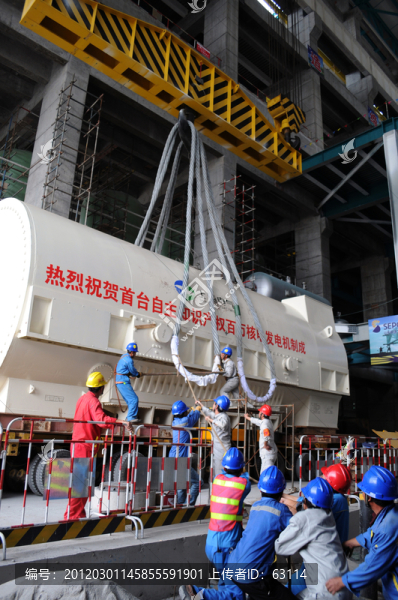 中國首臺百萬核電機(jī)組