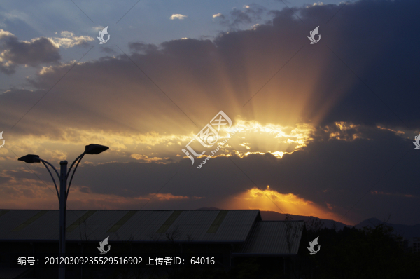 夕陽
