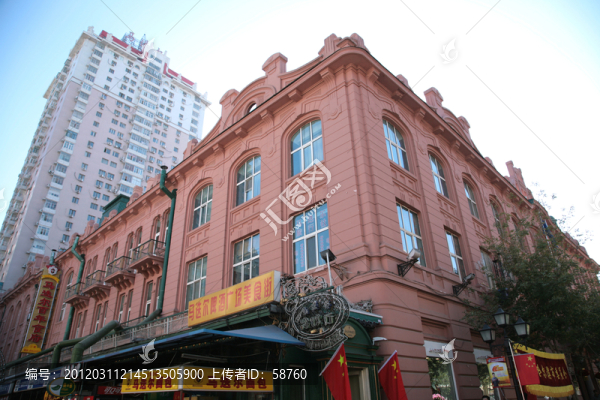 哈爾濱中央大街馬迭爾賓館