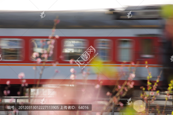 火車掠影,速度
