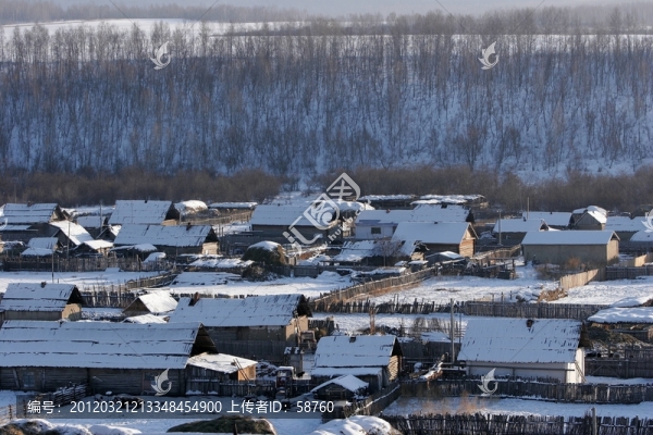 大興安嶺林區(qū),山里人家