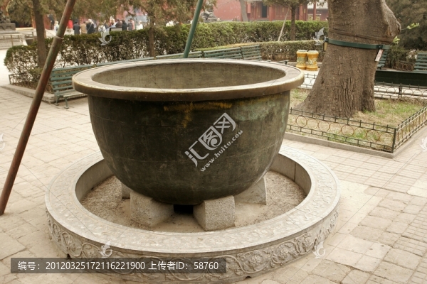 雍和宮,古代銅缸