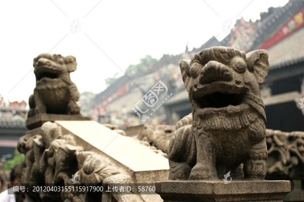 陳家祠,望柱頭雕飾