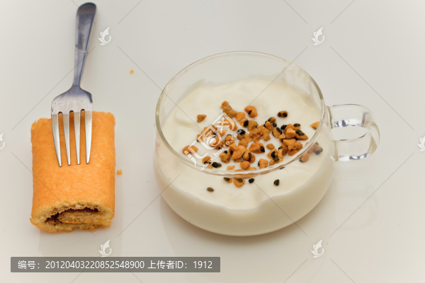 點心,酸奶