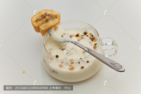 酸奶,面包
