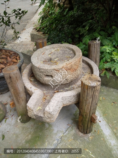 石雕藝術(shù),石磨