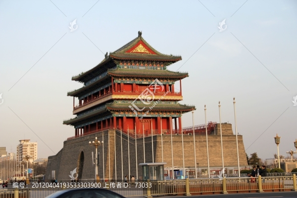 北京前門城樓