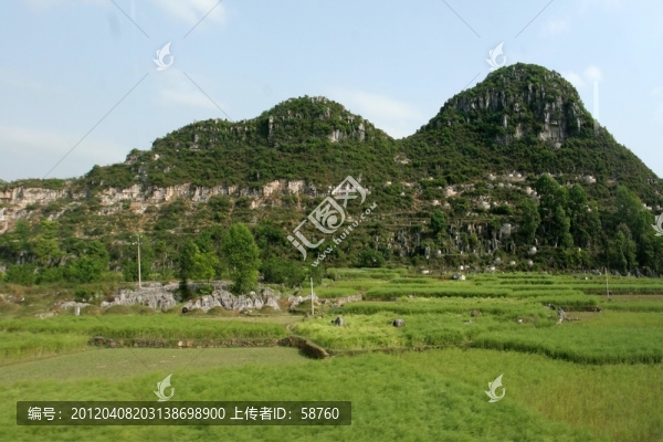 貴州安順,喀斯特地貌