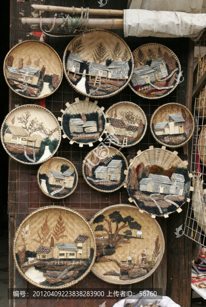 貴陽(yáng)市青巖鎮(zhèn),民俗工藝貼畫(huà)