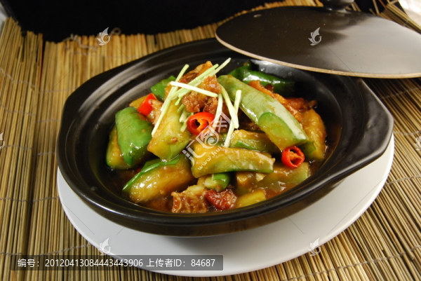 咸魚(yú)燒茄子