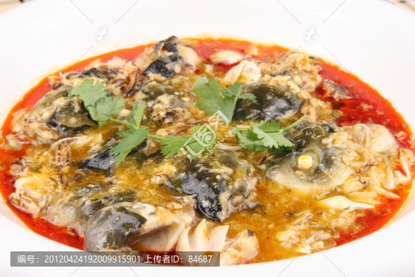 蟹粉拆燴魚頭