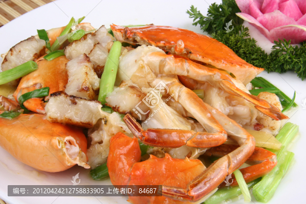 蘿卜糕炒蟹