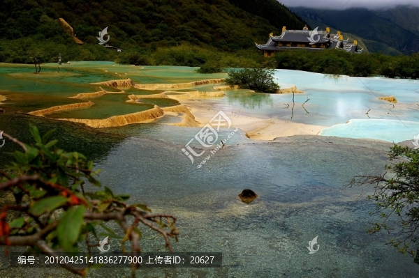 黃龍五彩池
