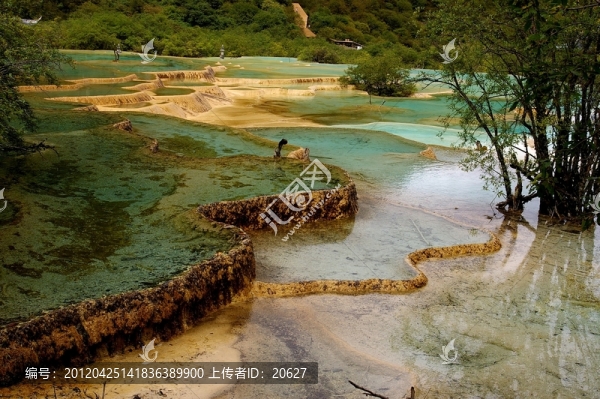 黃龍五彩池