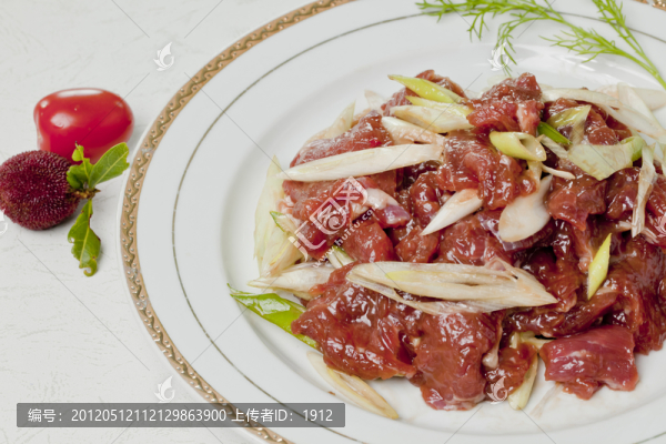 蔥白牛肉
