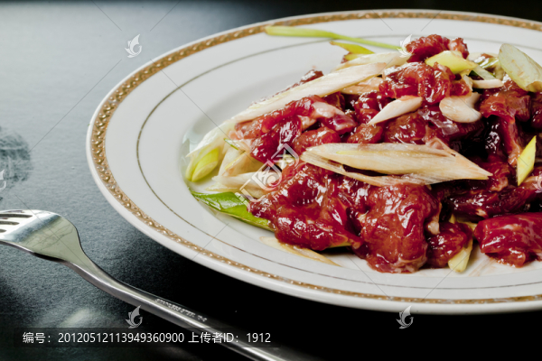 蔥白牛肉