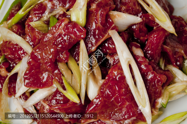 蔥白牛肉