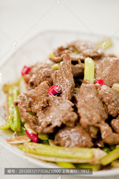 小炒牛肉
