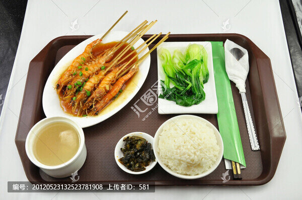 鮑汁串燒蝦