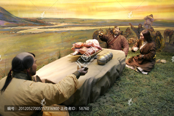 古代草原生活,模擬場景