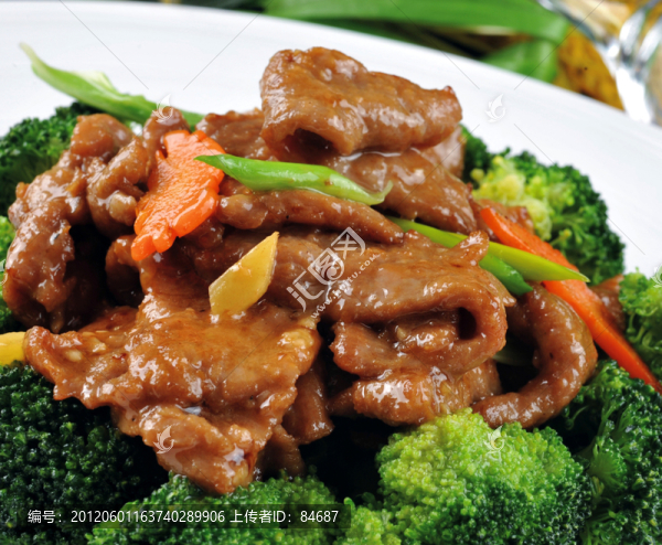 西蘭花炒牛肉