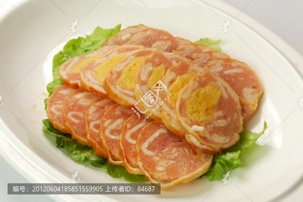 蛋黃鴨卷