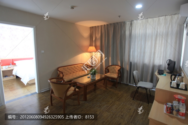 快捷酒店套間客廳