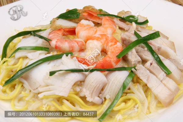 新加坡炒蝦面