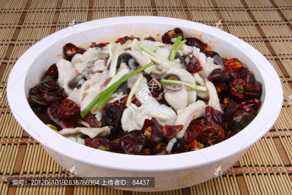 辣子魚片