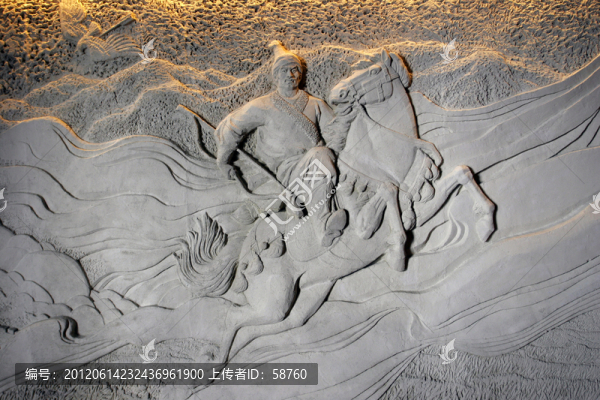 鞍馬文化,浮雕