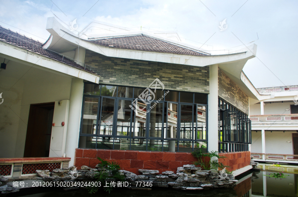 嶺南畫(huà)家村-館內(nèi)古建