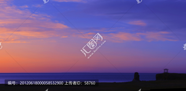 達(dá)賚湖朝霞