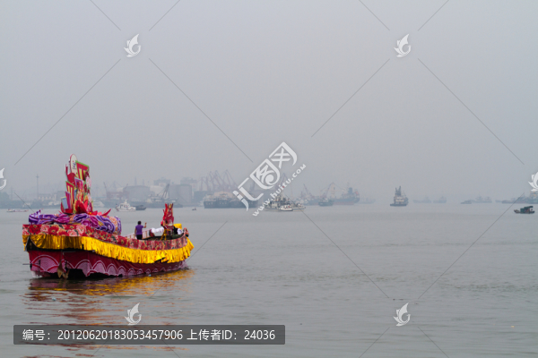 龍舟賽,彩船