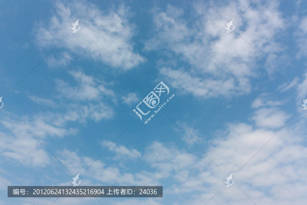 天空,白云