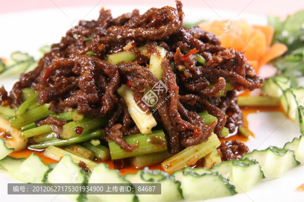 干煸牛肉絲