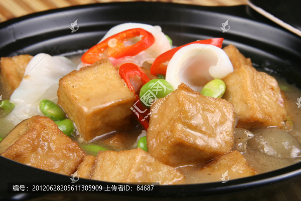 臭干小鮮煲