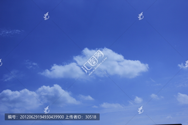 藍(lán)天,白云