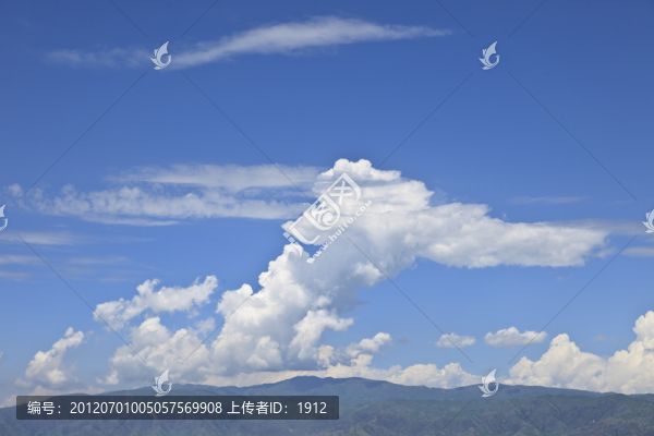 藍(lán)天白云