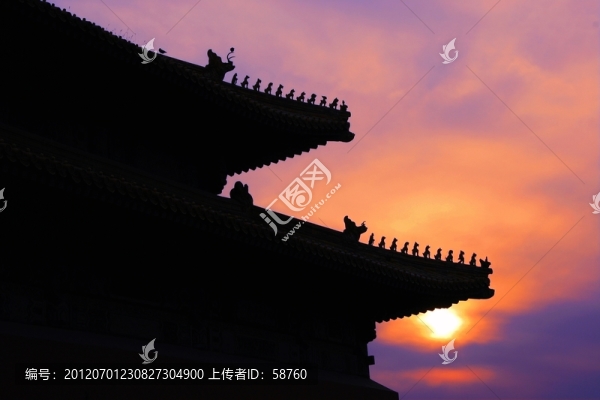 太和殿,暮色