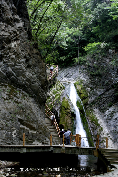 陜西商南金絲峽大峽谷