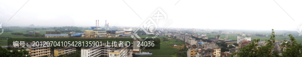 廣西龍州全景