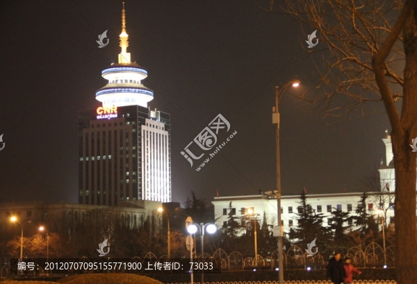 中國人民廣播電臺夜景