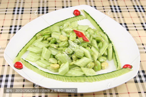 豆瓣炒黃瓜