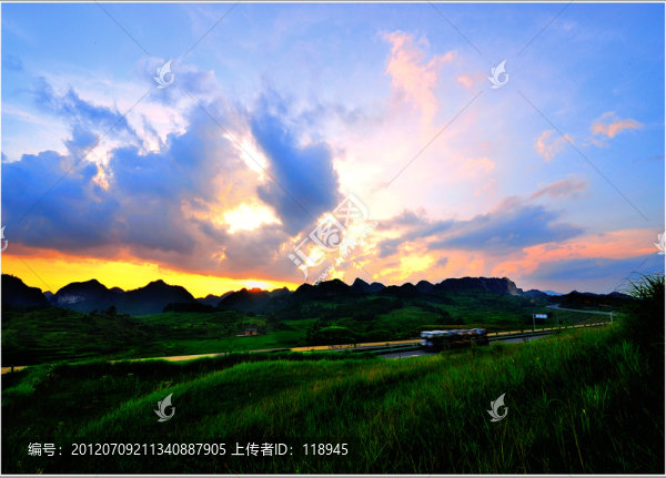 夕照高速公路