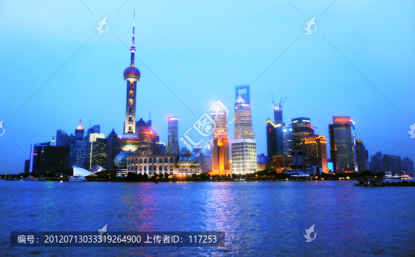 東方明珠,上海外灘