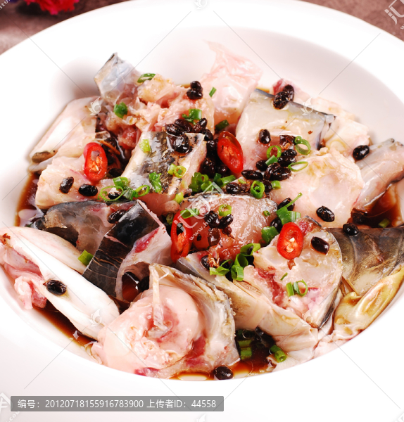 特色豉椒蒸魚頭