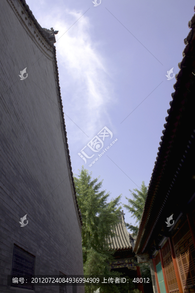 臥龍寺山墻