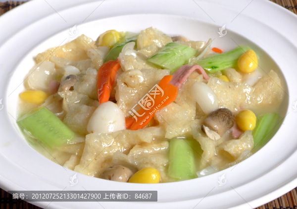 勝瓜燴魚肚